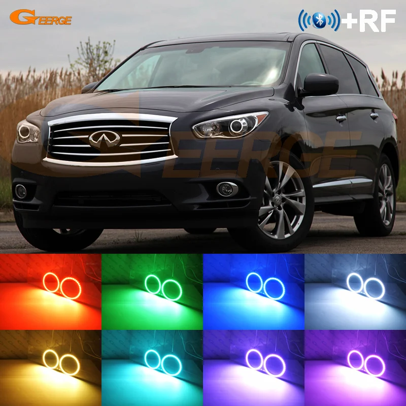 Для Infiniti QX60 JX35 2011 2012 2013 2014 2015 RF Remote BT App многоцветный ультра яркий RGB комплект