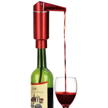 

Electric Wine Aerator Instant One Touch Operation Portable Wine Decanter Pump and Dispenser for Wine Spout Fit Most Bottles