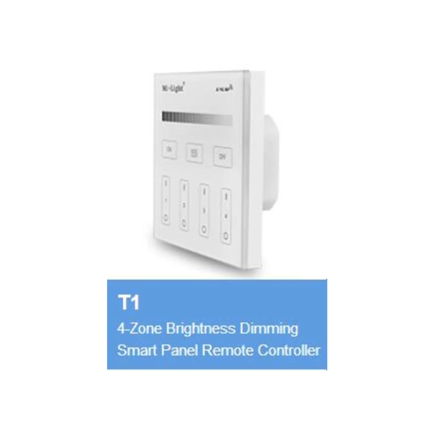 Mi Light AC 180 240 В 220 T1 T2 T3 T4 4 зоны 2 ГГц Беспроводная умная сенсорная панель контроллер
