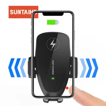 10W Car Wireless Charger for samsung s10 Plus QI Wireless Fast Charger Car Phone Holder for iPhone Xiaomi Huawei Car Charging