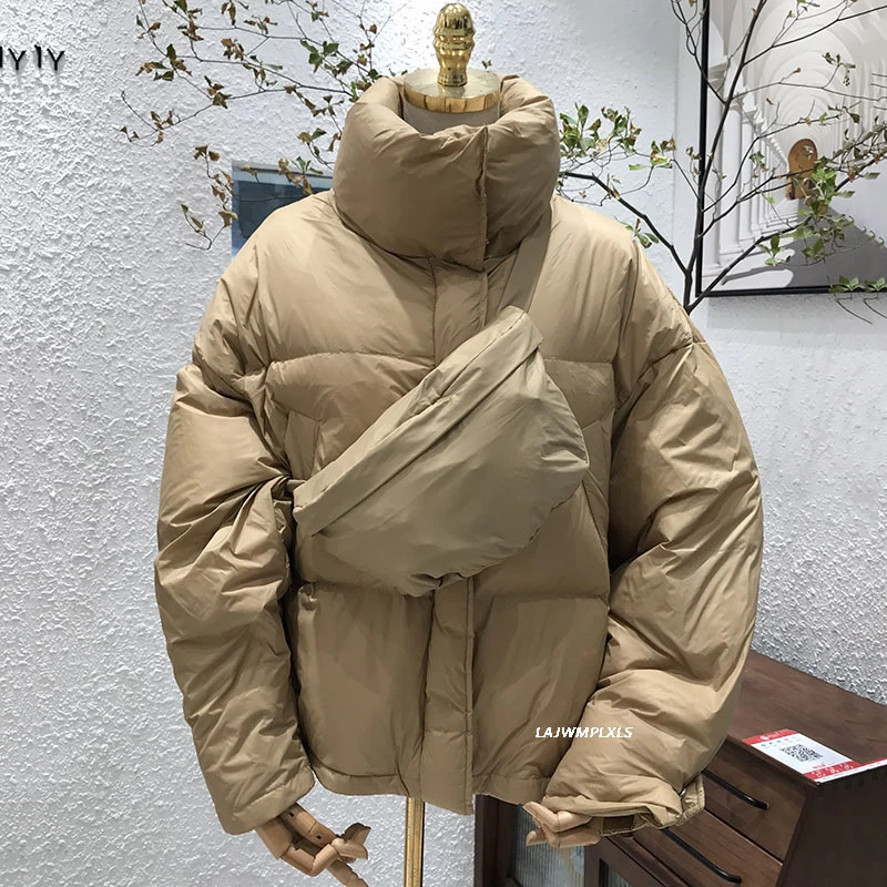 2020 New Winter Short Down Coats with bag Korean
