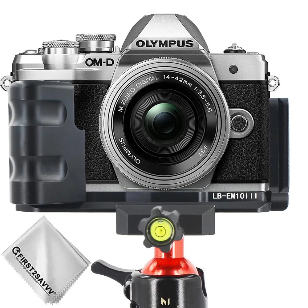 Быстросъемный L-образный кронштейн для камеры Olympus OM-D E-M10 Mark III EM10 Arca-Swiss Standard |
