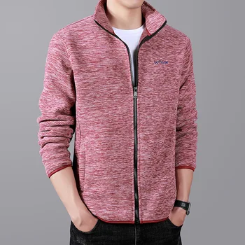 

Hot jacket men Windproof warm lightweight antistatic treatment fleece sweater zipper fleece autumn and winter jacket Coat