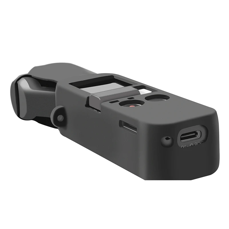 Для-DJI OSMO Карманный силиконовый защитный чехол с ремешком Защитные чехлы для DJI OSMO Карманный ручной карданный аксессуар