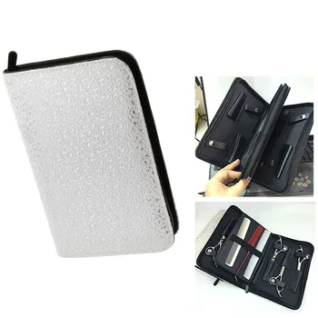 

Hair Tool Pouch Professional Multifunction Pockets Shears Holster Scissors Holder Barber Styling Combs Tools Organizer Case