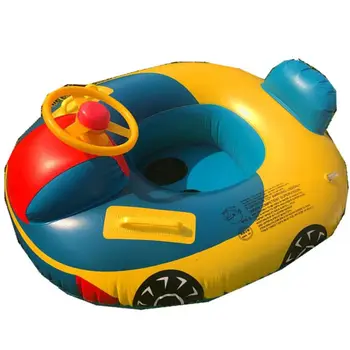 

Car Shaped Inflatable Pool Float Boat Pool Swimming Floats for Toddler Infant Boys Girls Durable PVC Beach Party Pool