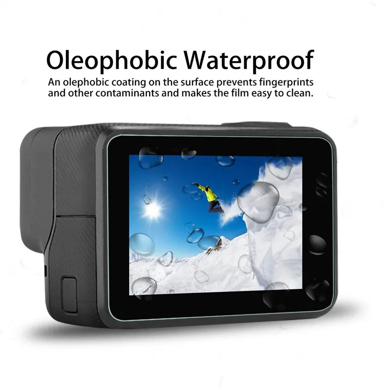 Защитная пленка из закаленного стекла для GoPro Hero 8 7 6 5 Черная защитная крышка