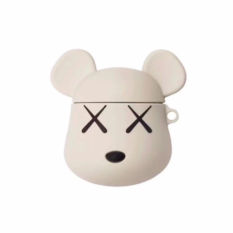 Милые Чехлы для Airpods чехол для наушников с милыми мультяшками чехол для Apple Airpods 1 2 Наушники зарядная коробка аксессуары сумка Мода