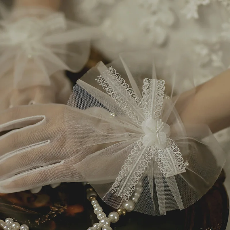 Nuovo Arrivo Guanti Da Sposa Senza Dita Avorio Guanti Da Sposa Economici Per Guanti Da Sposa Guanti Pizzo Guanti Guanti Trasparenti