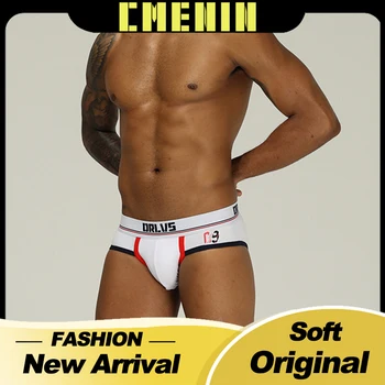 

High Quality Cotton Letter Soft Sexy Undenwear Men Jockstrap Briefs Mens PantiesBikini Gay Men Underwear Male Jock Strap Top