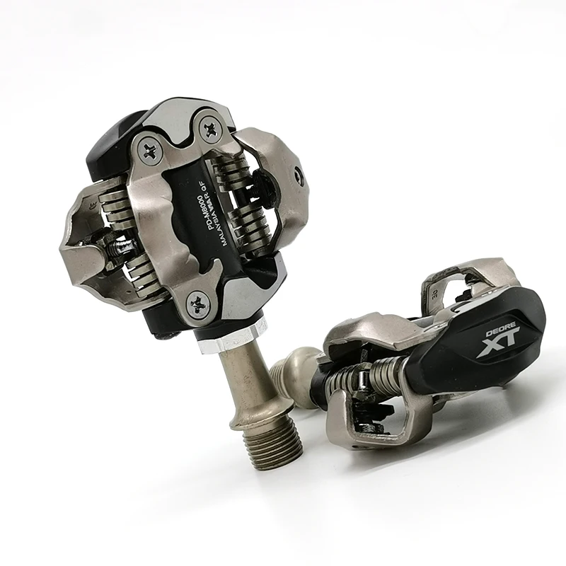 Shimano Deore XT PD-M8000 SPD педали MTB для езды на велосипеде алюминиевый сплав бесклипсовая самоблокирующаяся педаль детали велосипеда