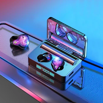 

3600mAh True Wireless Earbuds TWS Bluetooth 5.0 Earphones 9D Stereo Sport Gaming Waterproof Earphone Noise Cancelling Headset