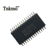 5 pces 10 pces dac904e TSSOP-28 dac904 tssop28 904e 904 14 bits de alta velocidade da chip conversor digital-to-analógico novo e original
