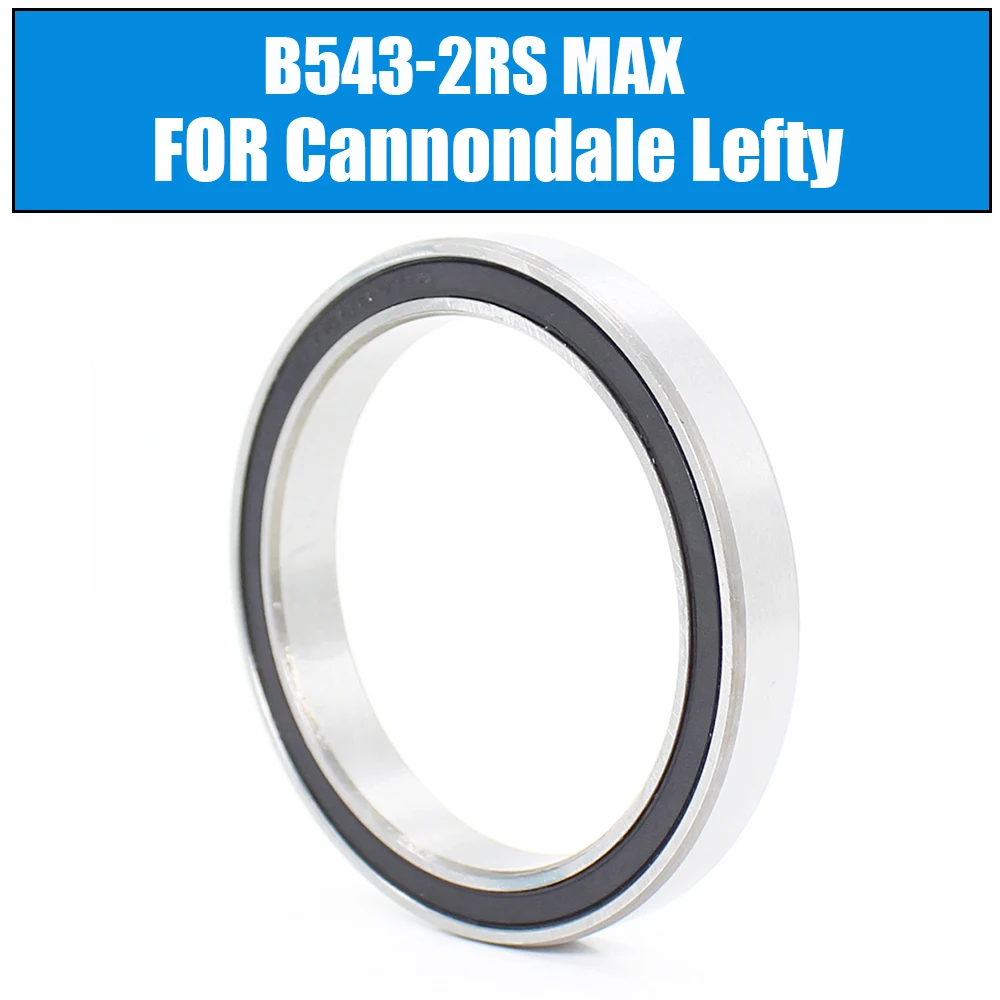 B543-2RS MAX Bearing 39.7*50.8*7.14 mm 1PC For Cannondale Lefty Full Balls Bicycle Headset B543 397508 2RS Ball Bearings