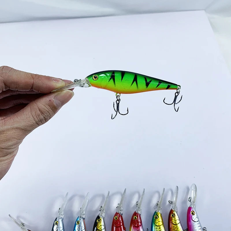 10pcs   ̳  ̳ Ʈ 11cm 10.5g Wobblers Crankbaits ΰ ϵ ̳ ŰƮ̽ ׾  ̳ Pesca 10  ٴϴ   ̳ 11cm 1