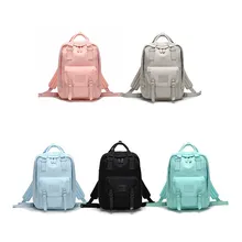 Модная повседневная сумка для подгузников, Оксфорд, водонепроницаемая, Большая вместительная сумка на плечо, рюкзак для ухода за ребенком, рюкзак для кормления, сумка для путешествий на открытом воздухе