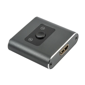 

HOT-HDMI 2.0 Bidirectional Switch HDMI AB Switch HDMI 1 in 2 Out 2 in 1 Out Bidirectional Distributor