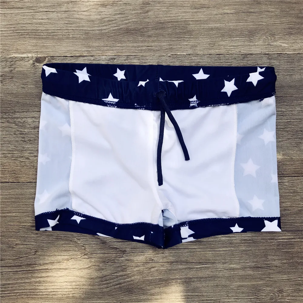 Swim Trunks Swim Shorts Boys Trunks For Swimming Star Pattern Kids Bathing Suit Children Swimwear Shorts Baby Boys Beach Swimwear Kids Swimming Wear