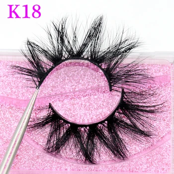 

Visofree Mink Eyelashes 3D Mink Hair False Eyelashes Reusable Crisscross Thick Long Eye Lashes Makeup Beauty Extension Tools K18