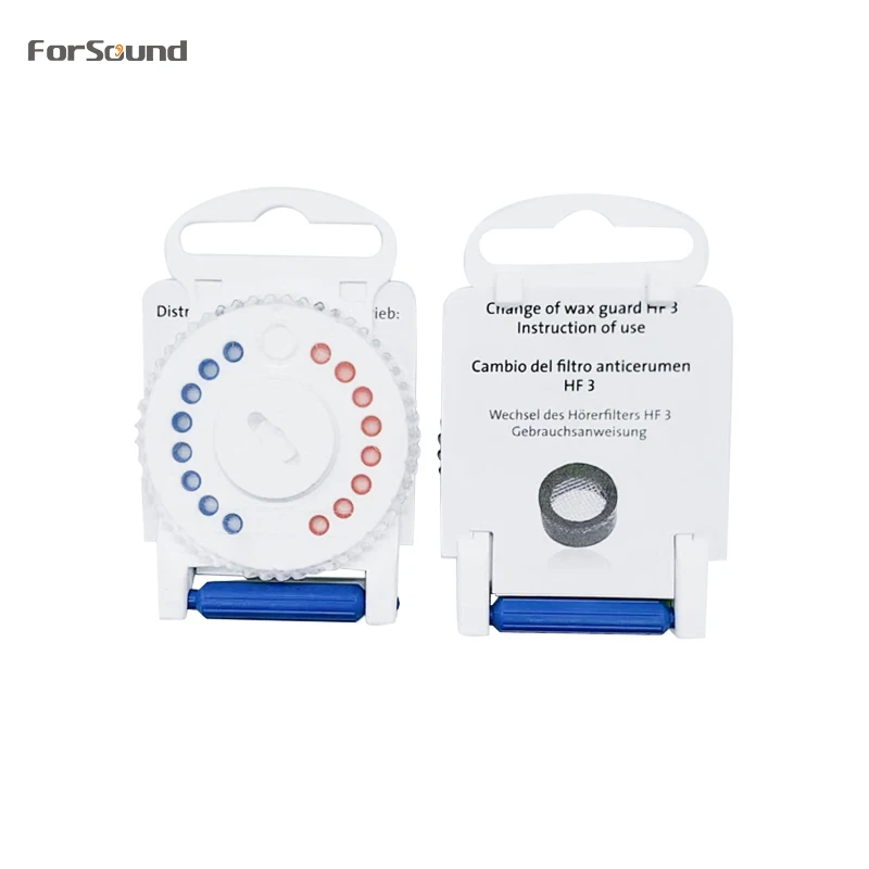 Resound HF3 Hearing Aid Hear Clear Wax Guards Prevents Earwax Cerumen from Hearing Aids Filters 16pcs/wheel 2