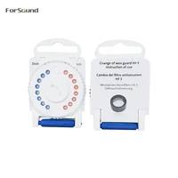 Resound HF3 Hearing Aid Hear Clear Wax Guards Prevents Earwax Cerumen from Hearing Aids Filters 16pcs/wheel 2