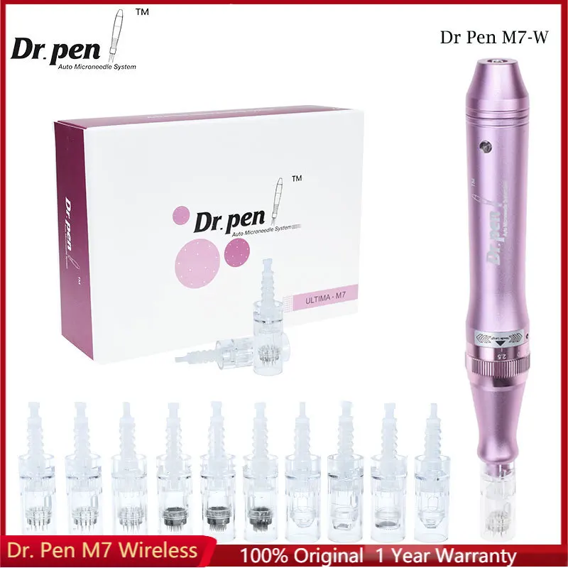 Dr Pen Derma Ultima M7 Wireless Microneedling Professional Tatoo Machine Microneedle Mesoterapia Strumenti Per La Cura Della Pelle Del Viso