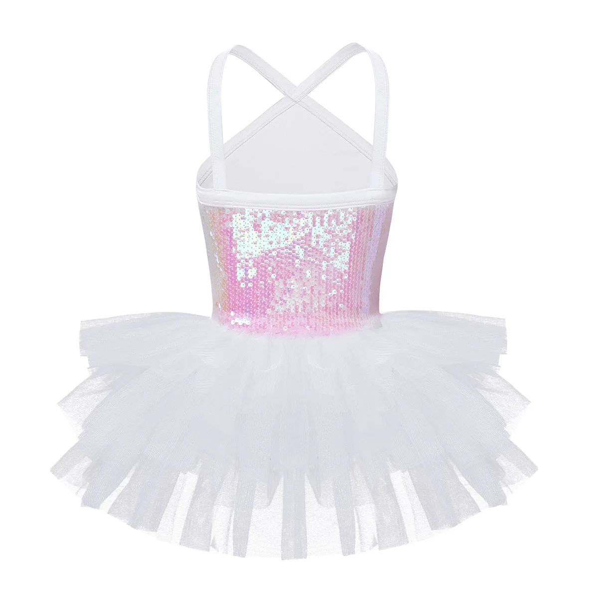 Детская балерина для девочек Розовая танцевальная юбка костюм Танцевальная