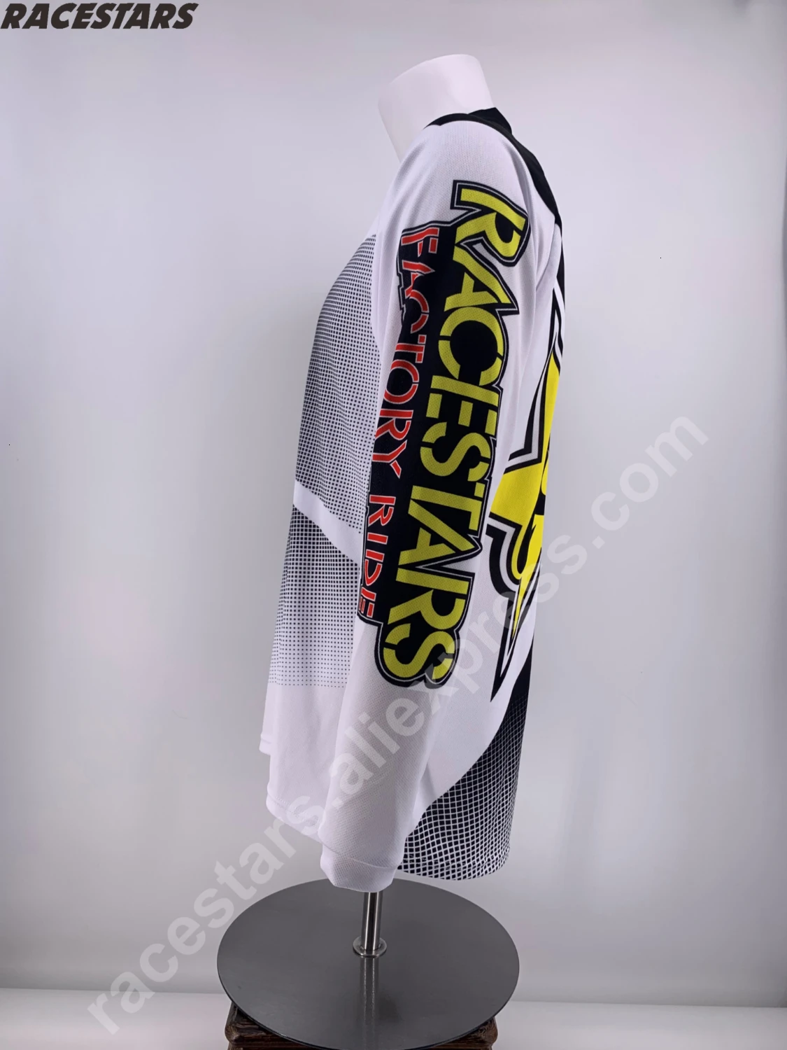 RACESTARS MX, длинный рукав, для велоспорта, мото, для кросса, Джерси, элемент, для гонок, для грязного велосипеда, мото одежда, майки, быстросохнущие, MTB DH ATV
