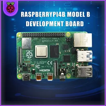 

Raspberry Pi 4 Model B LPDDR4 2G/4G Quad-core Cortex-A72 (ARM v8) 64-bit 1.5Ghz Dual 4K HDMI Output Power than 3B+