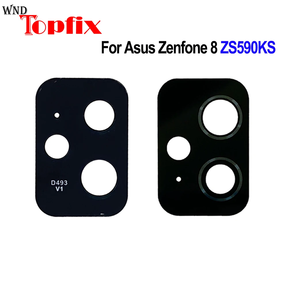 

New Rear Back Camera Lens Glass For Asus Zenfone 8 ZS590KS Camera Lens For Asus ZS590KS Camera Lens Glass
