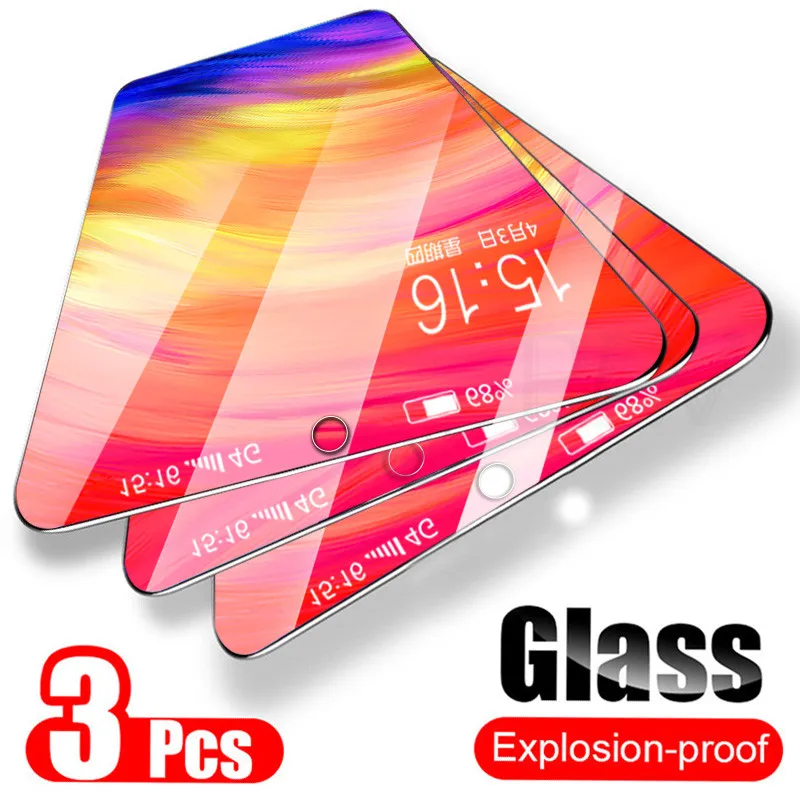 

Tempered Glass For Xiaomi Redmi Note 7 6 5 8 Pro 6A Screen Protector Protective Glass For Xiao mi 8 9 A2 lite Glass Phone Film