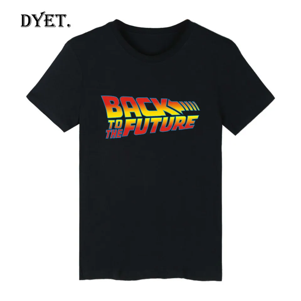 cheap Back to the Future T shirt Men women Classic Movie Series Cotton Back to the Future Men #039;s T shirt Personality Creative Novelty