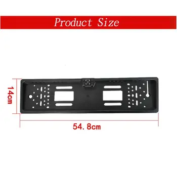

Car Reverse Rear View License Plate Frame Backup Camera Monitor Night Vision