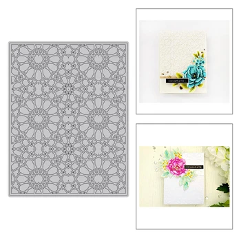 

2020 New Metal 3D Cutting Dies Scrapbooking Lace & Card Background For Paper Making Embossing Frame Stencil Card Craft Stamp Set