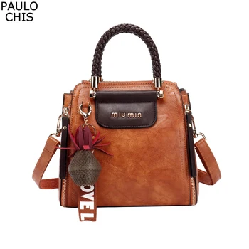 

CHISPAULO Luxury Handbag Women Bags Designer Brand Women Leather Bag Handbags Shoulder Bag for Women 2019 Sac a Main Ladies bag