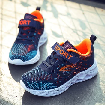 

2020 Spring Autumn Children's Casual Shoes Breathable Kids Shoes Sports Running Shoes Outdoor Walking Kids Shoes