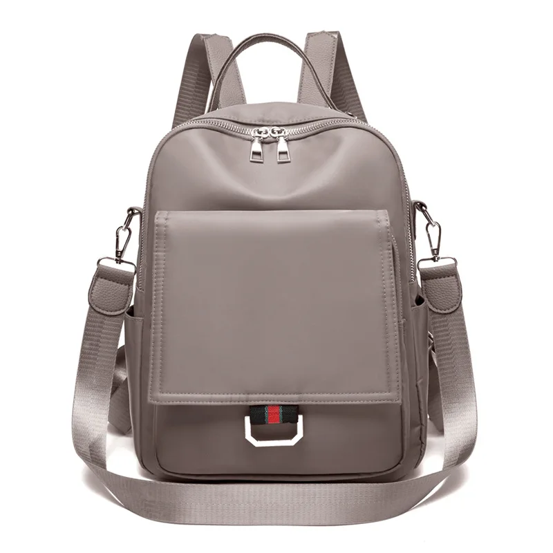 

Women's Large-Volume Backpack Korean-style Oxford Cloth Casual Students Multi-functional Backpack