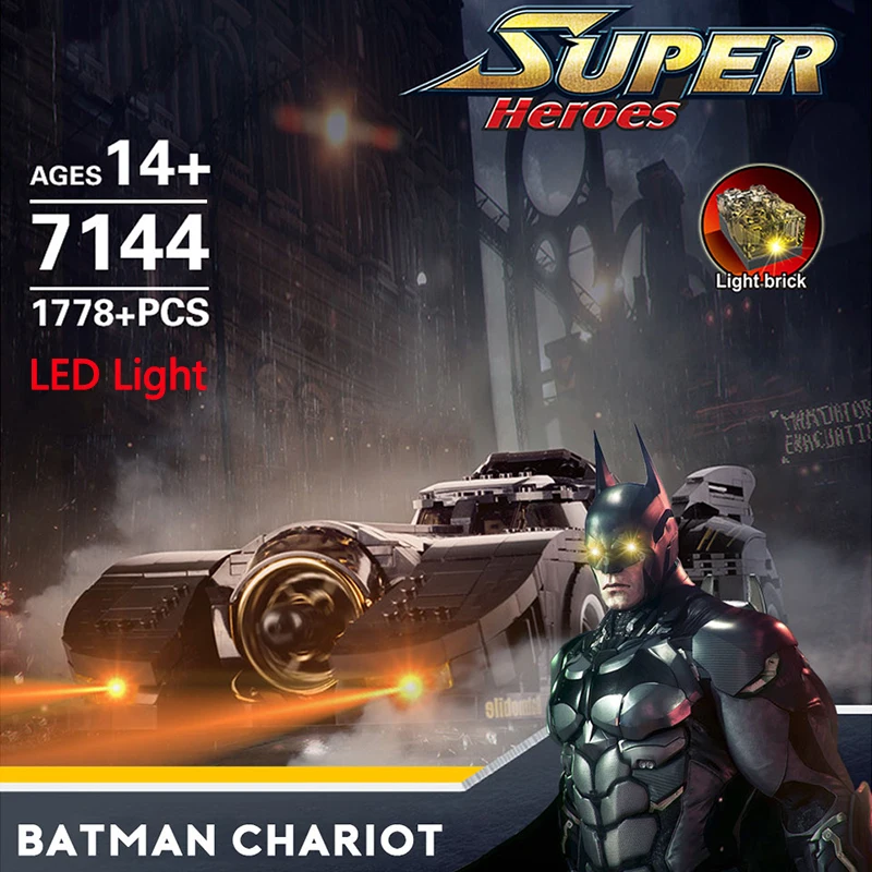 Legoing Technic The Ultimate Batmobile DC Creator Supercar Building Blocks Legoeds Movie 2 Figures Batman Bat Chariot child Toys