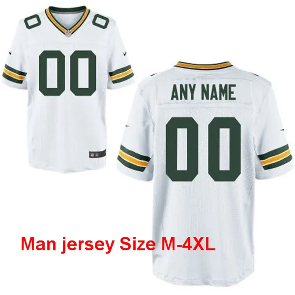 A+++ хорошие отзывы, сшитые по индивидуальному заказу Green Bay s по индивидуальному заказу, под любое имя и номер, мужские, женские, Молодежные детские футболки - Цвет: 2