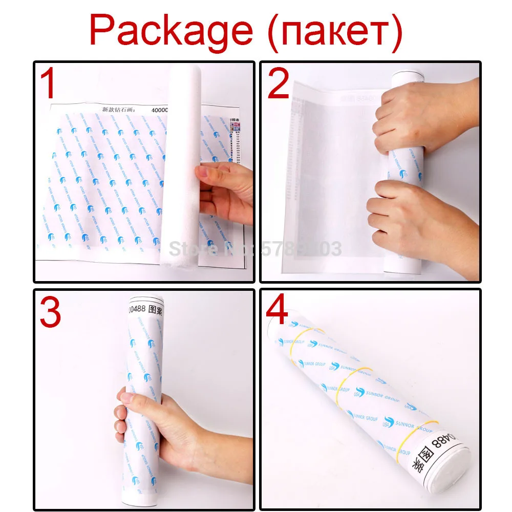 5D DIY Diamond Painting Blank Canvas