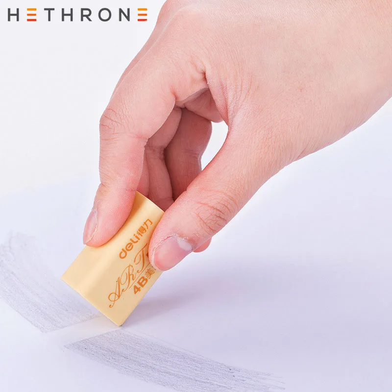 Hetrone 1 шт. бренд 4B мягкие резиновые ластики для рисования Прочный гибкий карандаш