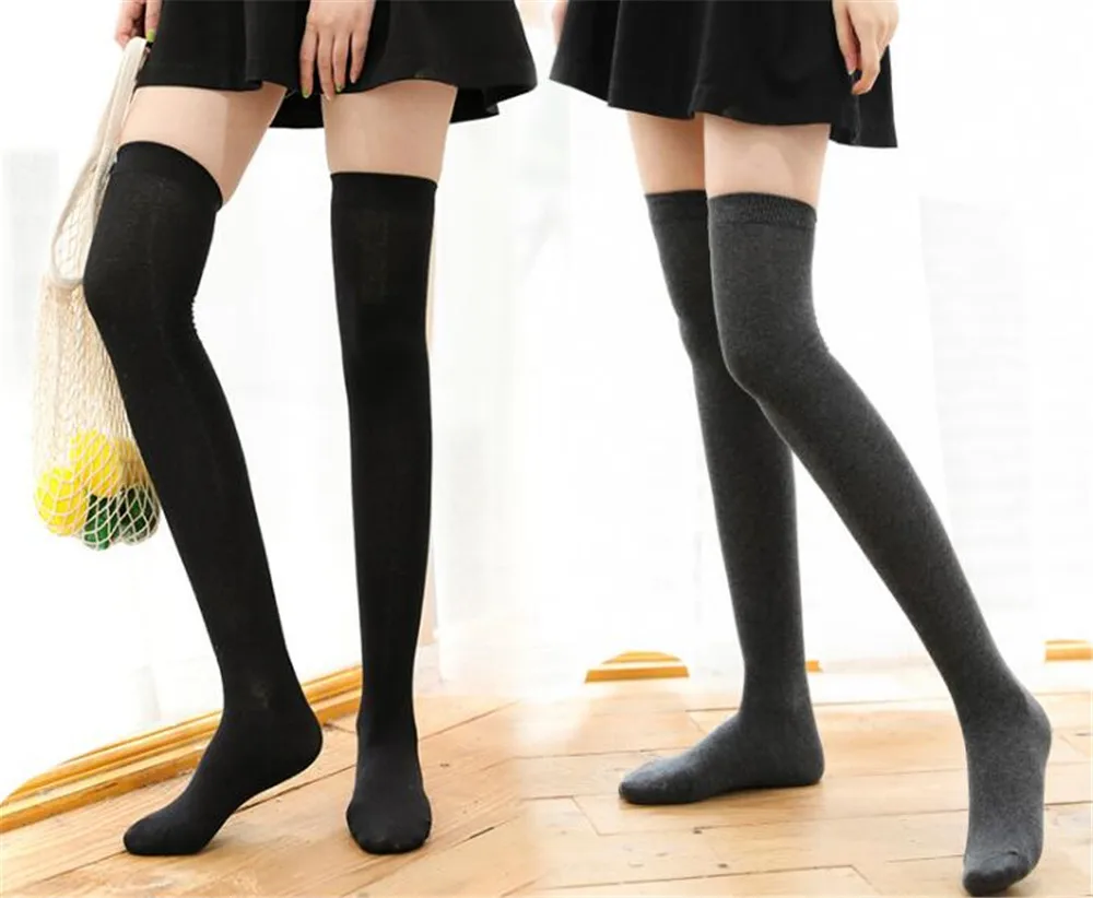 Women Socks Stockings Warm Thigh High 
