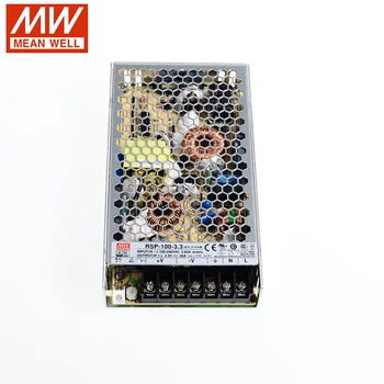 

MEAN WELL RSP-100-3.3 Switching Power Supply 110V/220V AC to 3.3V DC 20A 66W pfc Meanwell Transformer replace of SP-100-3.3