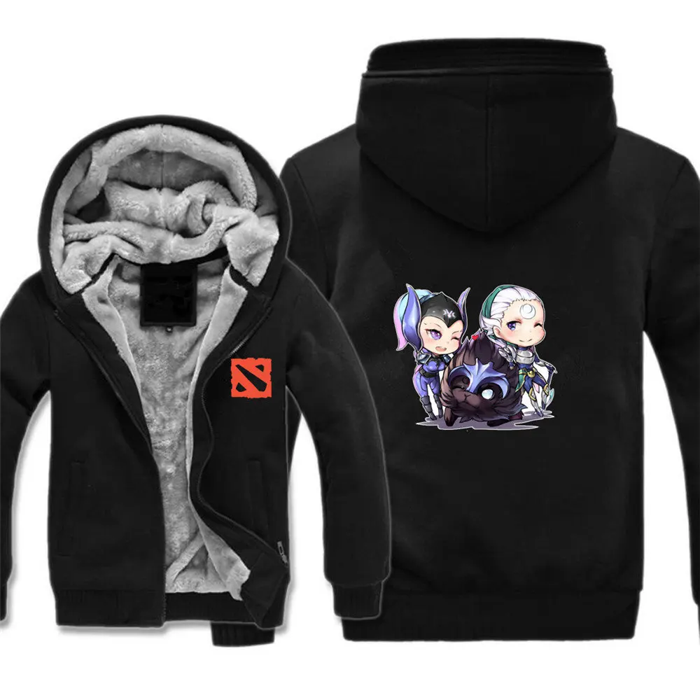 04 Игра Dota 2 куртка Мужские толстовки зимние мужские повседневные шерстяные флисовые утепленные толстовки Мужское пальто - Цвет: 04