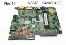 Carte mère pour ordinateur portable Lenovo ideapad Flex 10, BM5338, 4 go de mémoire, processeur N2840, test complet