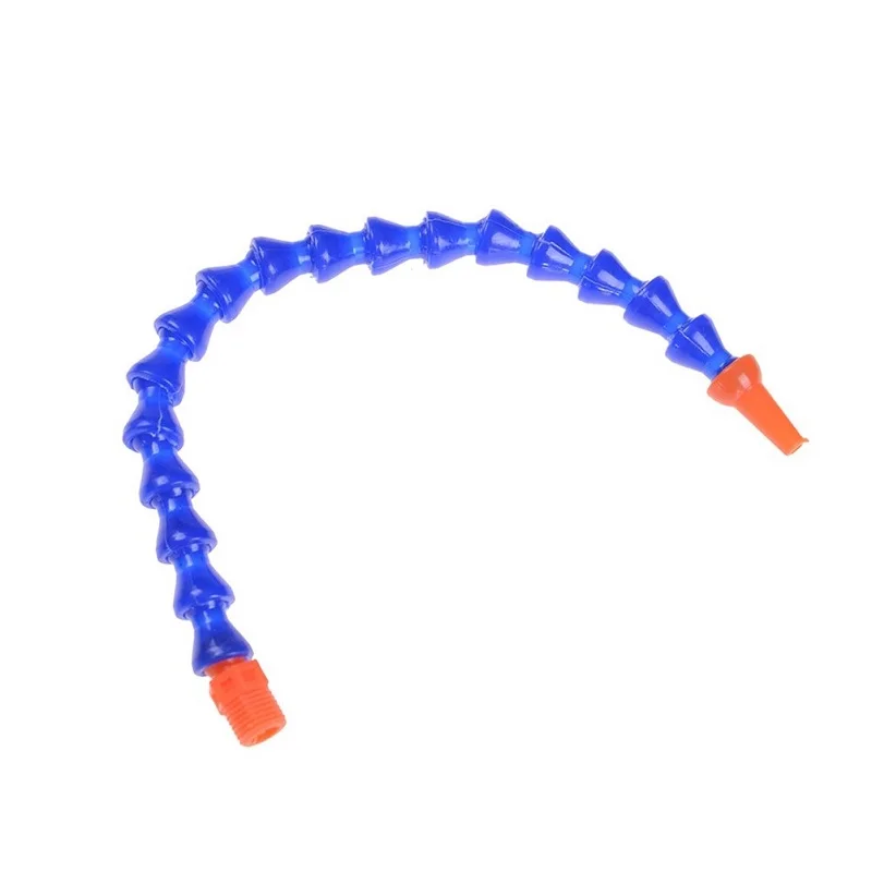 1 Piece 300mm Plastic Flexible Adjustable Water Oil Coolant Pipe Hose Round Nozzle 1/4 Spark Plug Tube Condenser Universal Lathe