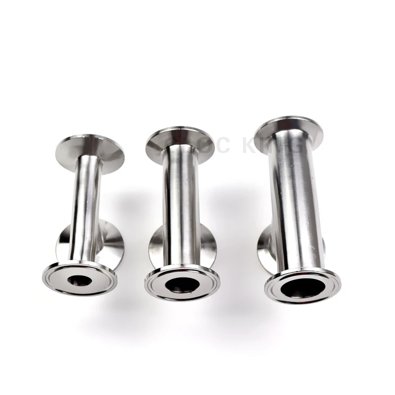 Pipe Fitting Tee Adapter OD19mm-102mm (3/4"-4")Stainless Steel SS304/316L Sanitary 3 Way Tee Ferrule 1.5&rdquo; 2&rdquo; 3&rdquo; 4&rdquo;OD50.5-119MM Fit 1.5"-4" Tri Clamp