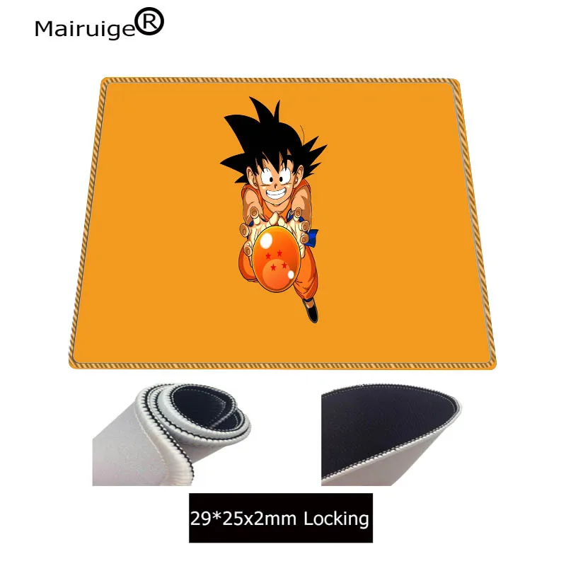 Игровой коврик для мыши Dragon Ball аниме с прошитыми краями, резиновая основа, расширенный коврик для мыши XXL, компьютерная клавиатура для ПК 900*400 мм