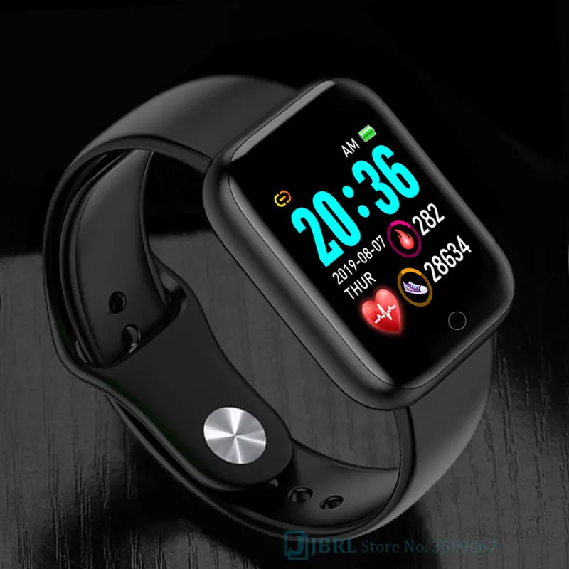 Спортивные Смарт часы для женщин и мужчин умные электронные Android IOS фитнес трекер