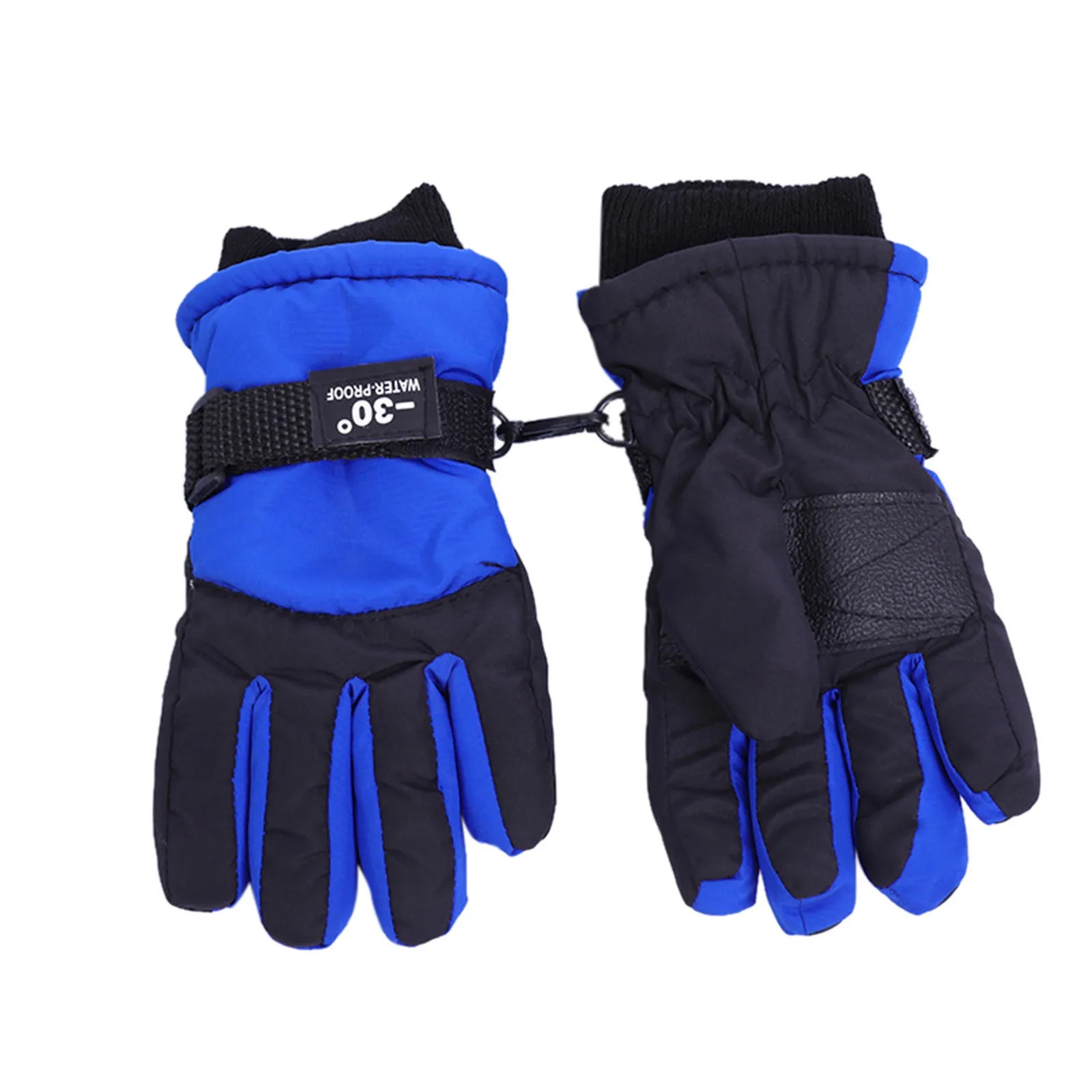 New Windproof Warm Ski Gloves Winter Outdoor Kids Snow Skating Snowboarding Children Waterproof Skiing Breathable Mittens